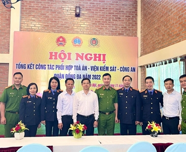 Hội nghị tổng kết công tác phối hợp giữa các cơ quan Tòa án - Viện kiểm sát...